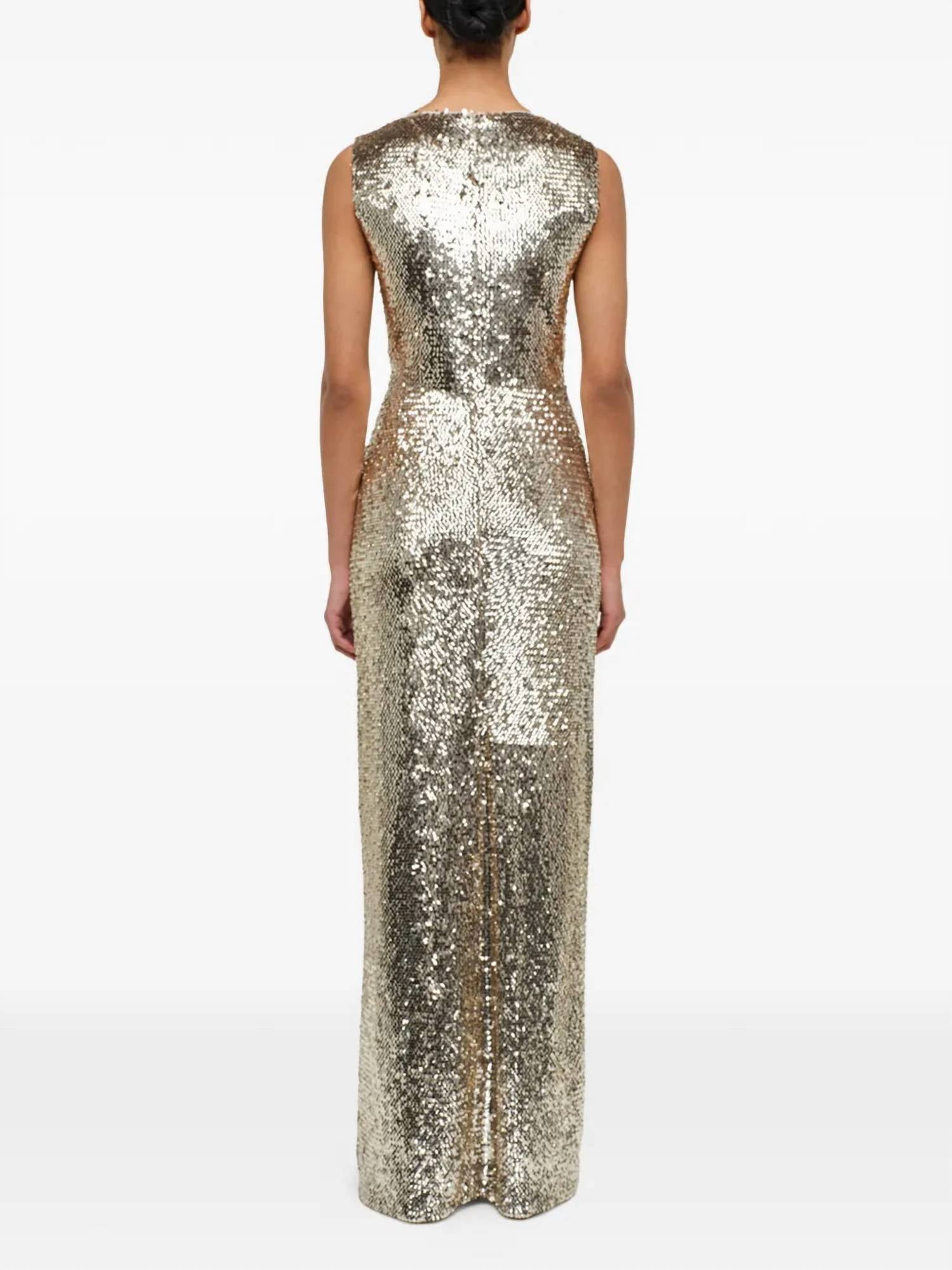 Jonathan Simkhai - Felicity Gown With Bow Tie