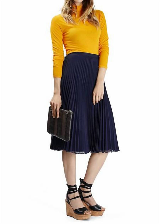 Topshop - Pleated Midi Skirt