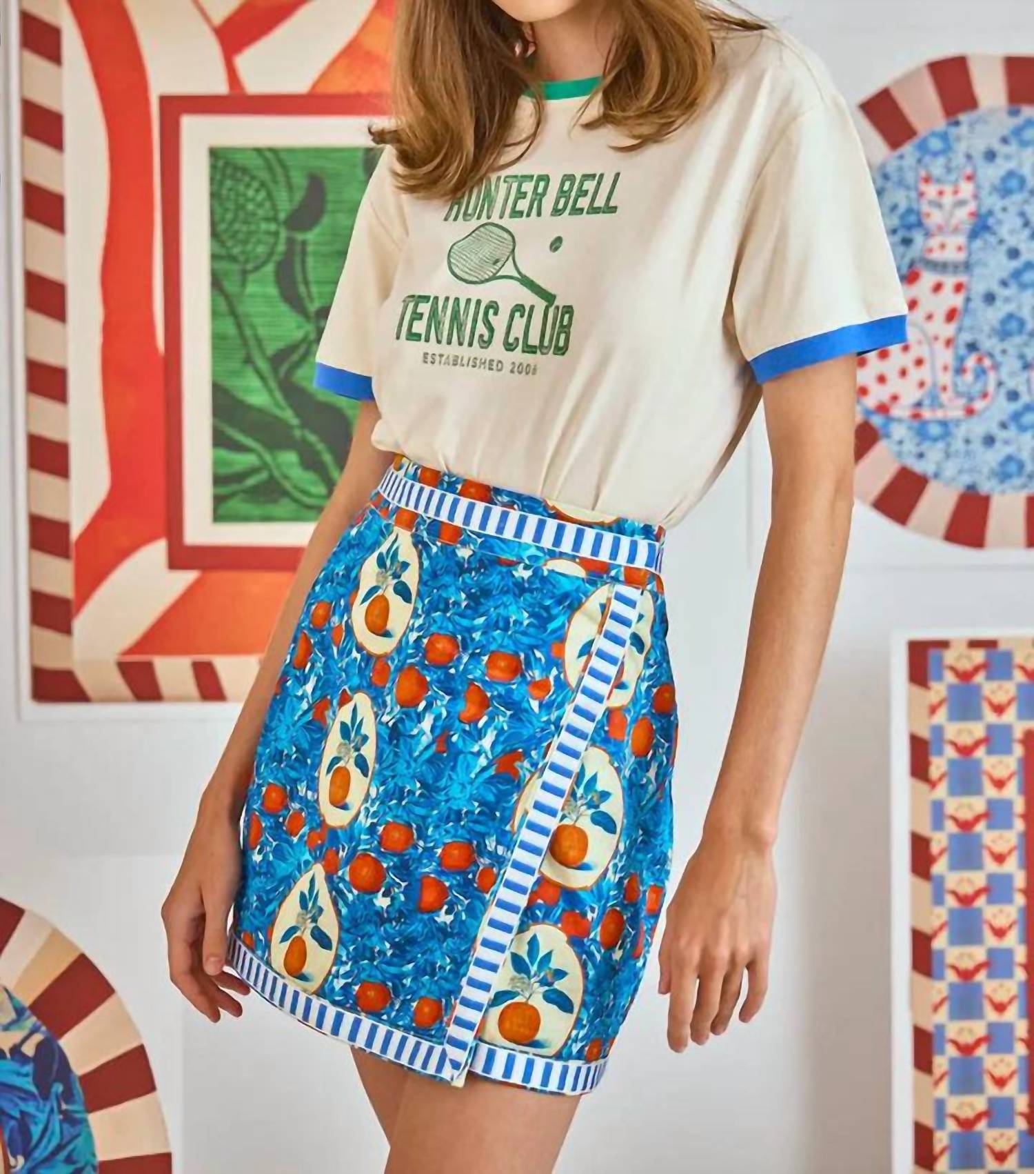 Hunter Bell - Tennis Club Crewneck Tee