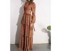 Mulla - Cross Back Tie Maxi Dress