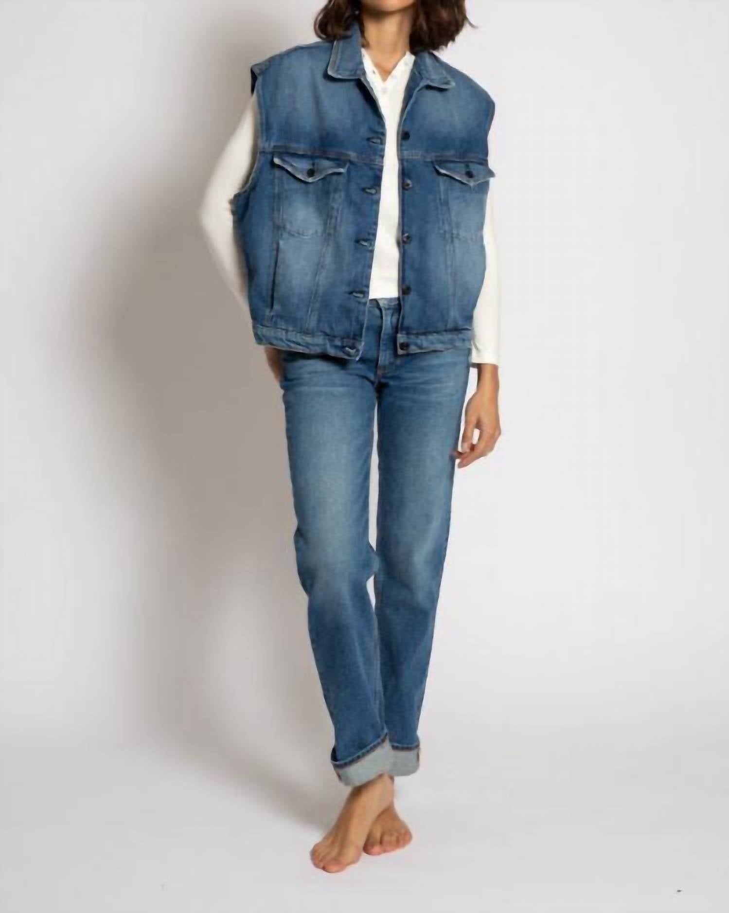 Askk Ny - Oversized Denim Vest