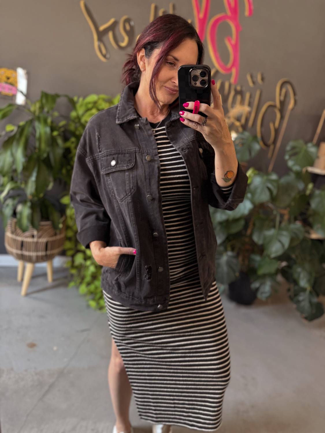 Veveret - Women's Oversized Denim Jacket