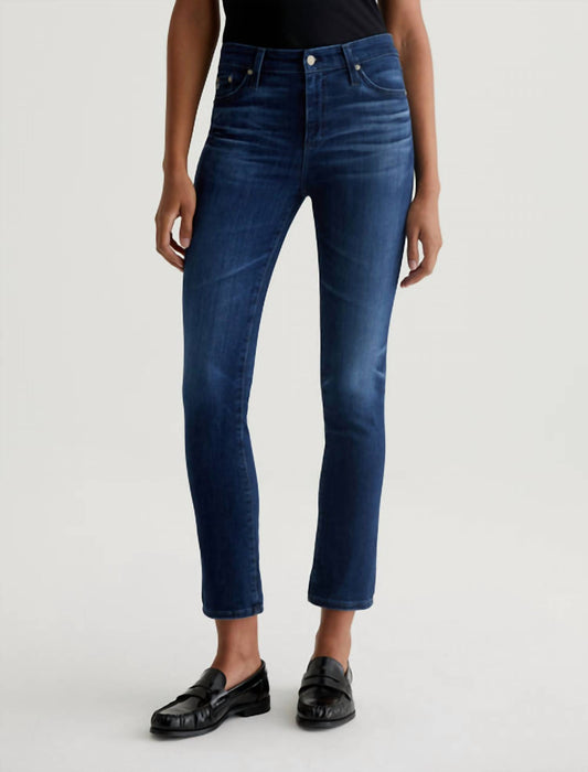 Ag Jeans - Mari Ag-ed™ Mid-rise Slim Straight Leg Denim