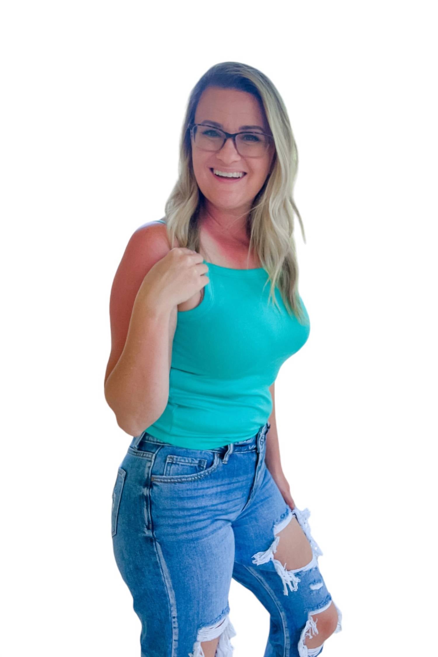 Zenana - Solid Mini Ribbed Tank Top