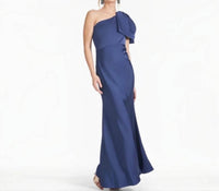 Sachin & Babi - Aubrey One-shoulder Satin Gown