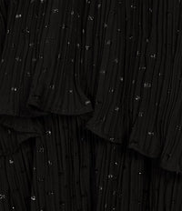Astr - Anora Vneck Pleated Tiered Maxi Dress