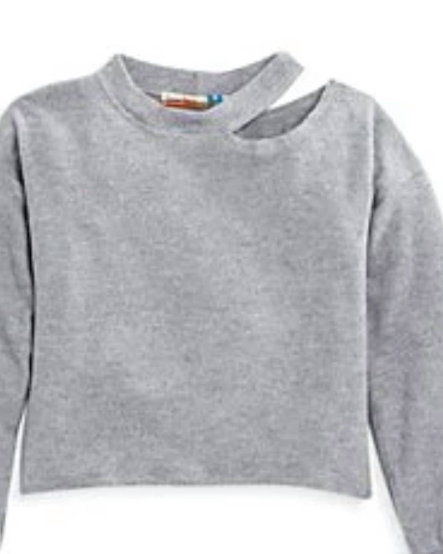 Vintage Havana - Kids' Soft Ribbed Slit Neck Top