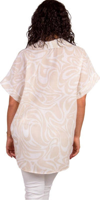 Gigi Moda - Tropical Button Down Shirt