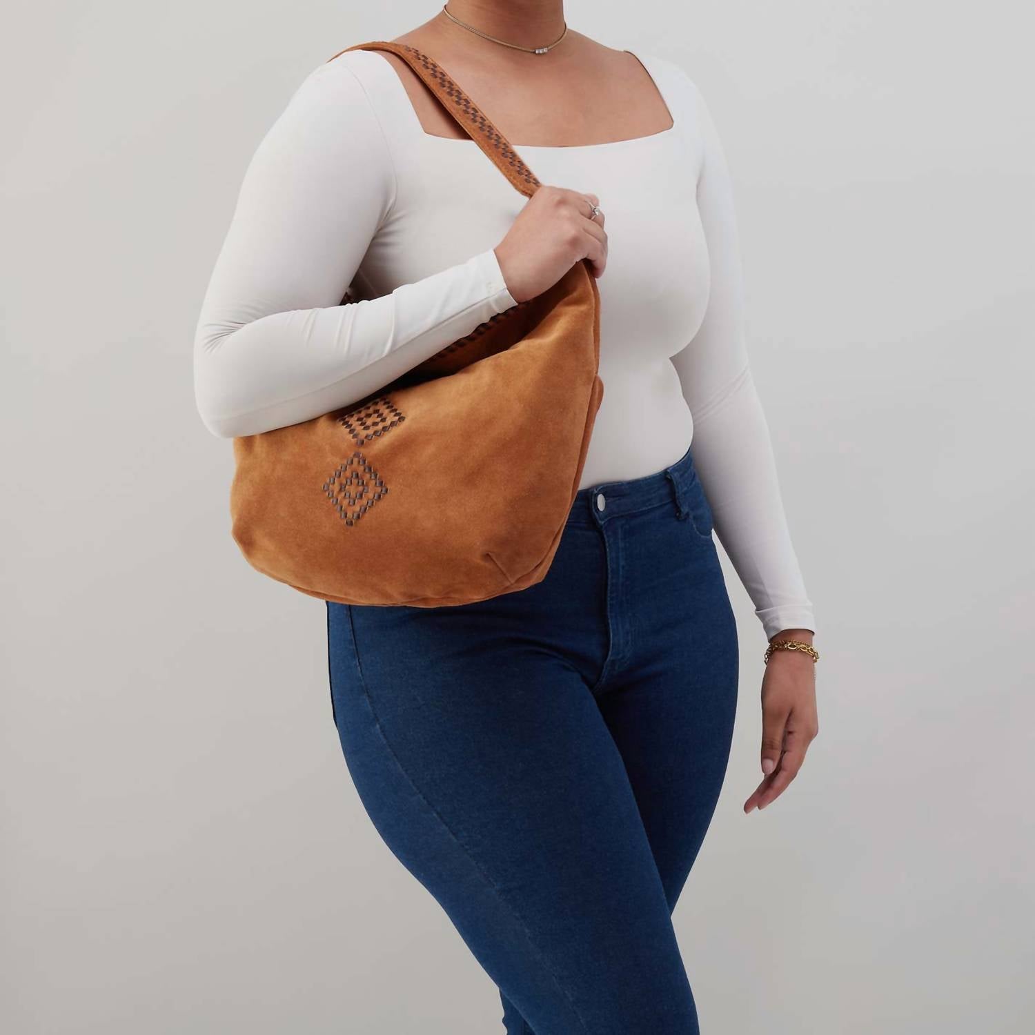 Hobo - Women's Suede Harley Bag