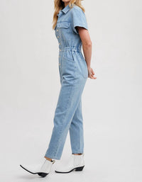 Bluivy - Elena Denim Jumpsuit