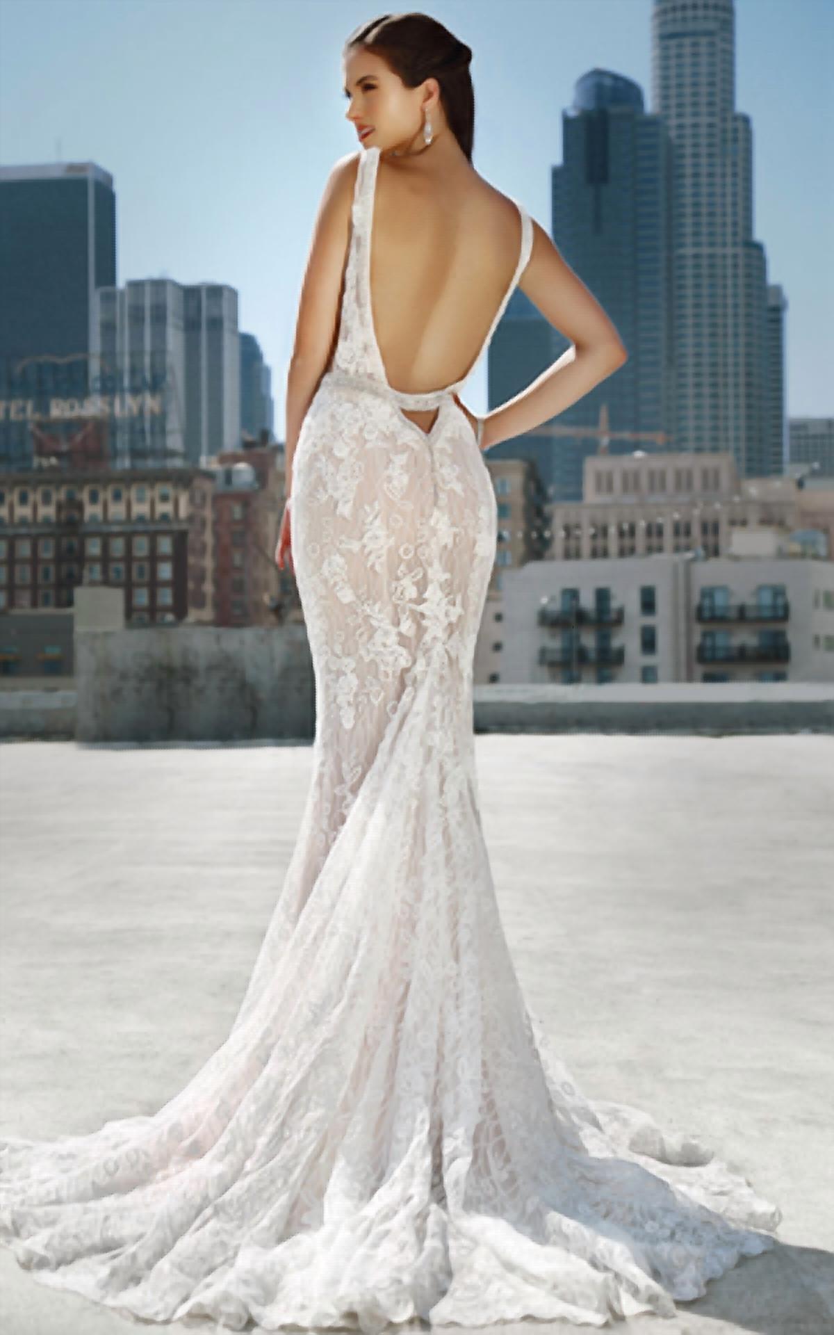 Kitty Chen Couture - Kylie Lace Wedding Dress