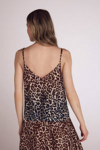 Bella Dahl - Women's Animal Print Bias Cut Camisole