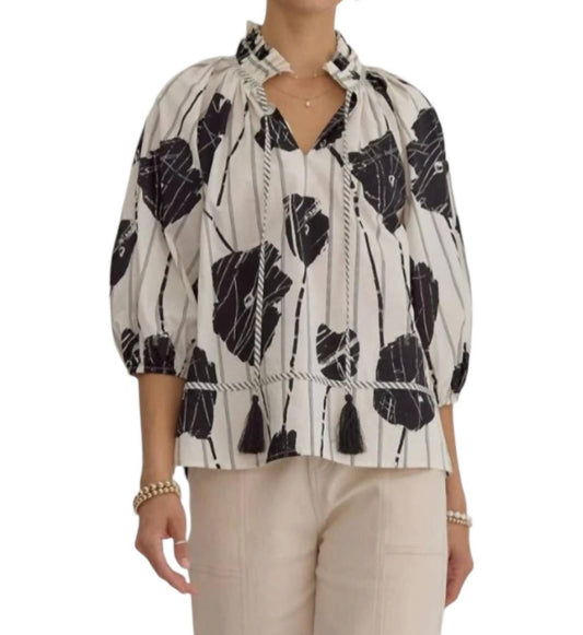 Entro - Darcy Floral Top