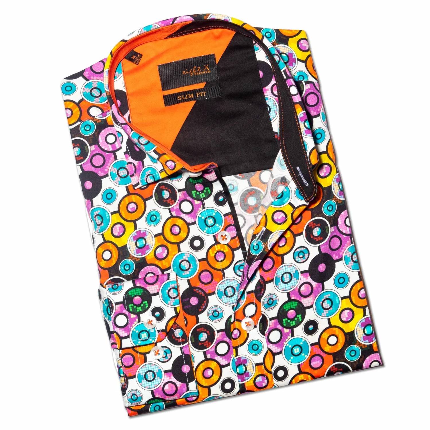 Eight X - Disc Man Button Down Shirt