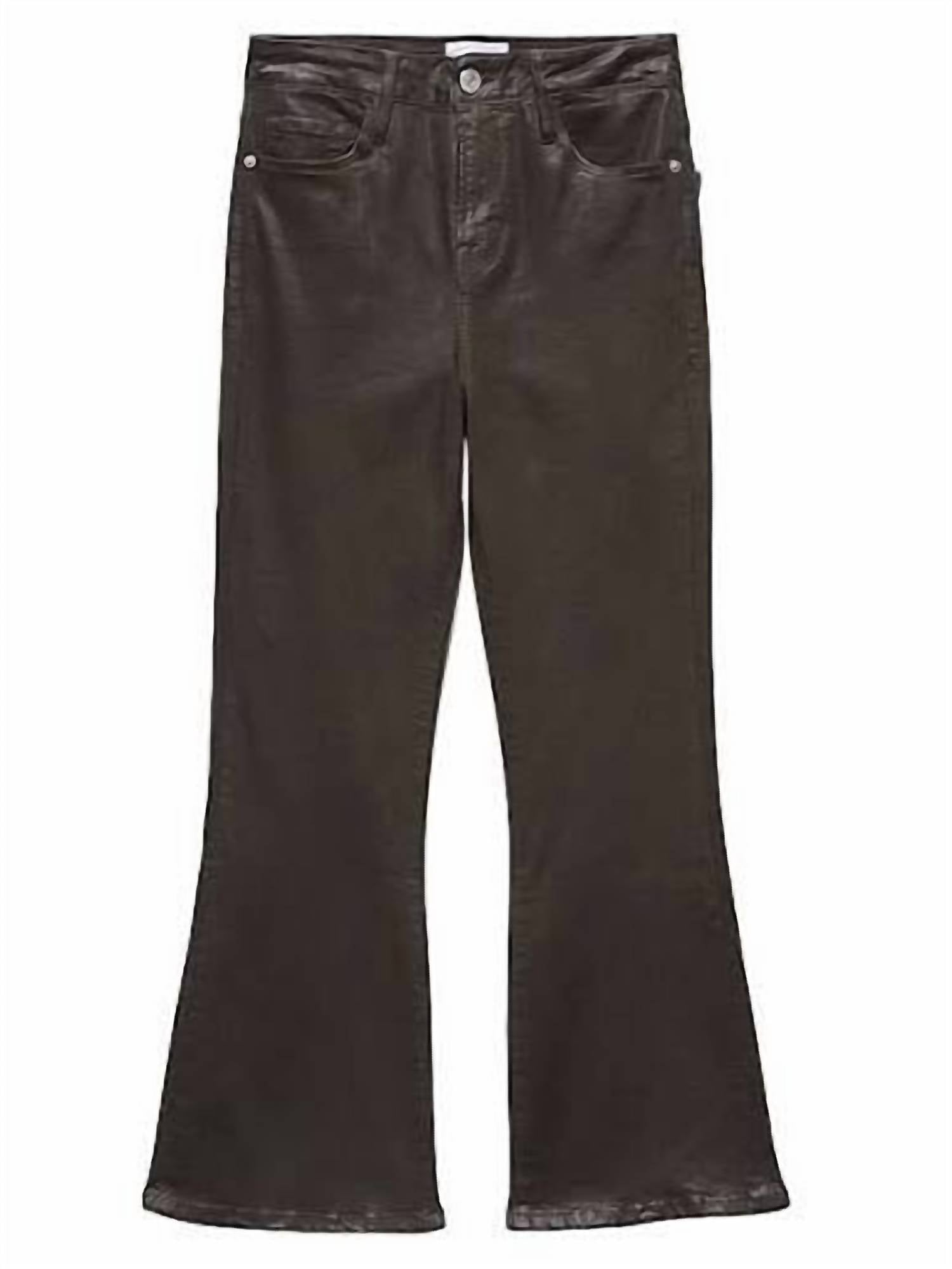 Frame - Le Crop Wax Flare Jeans