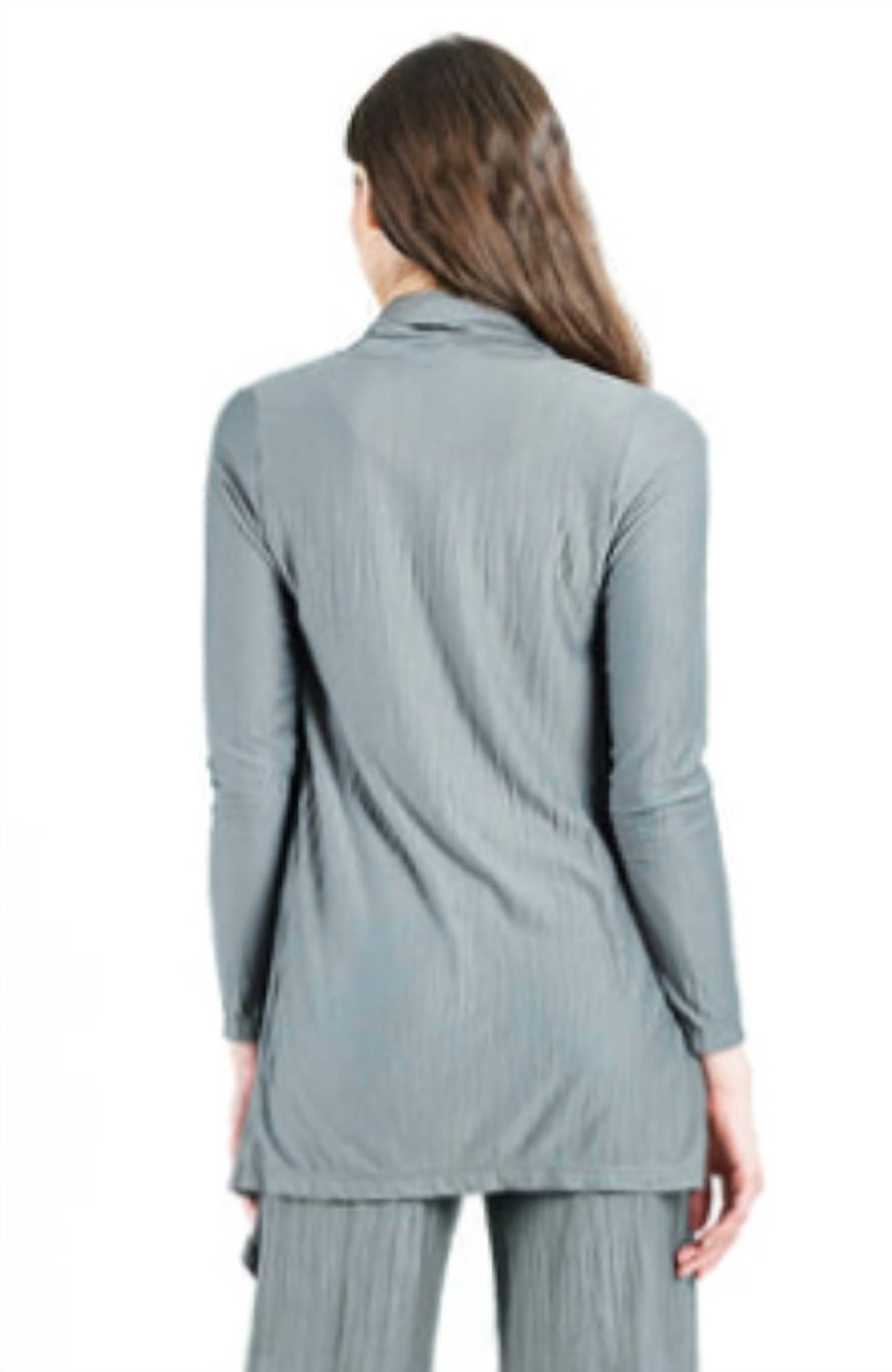 Clara Sunwoo - Soft Pleat Knit - Cardigan & Tank Twinset