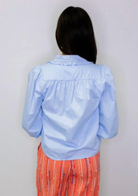 Jodifl - Ruffle Detail Button Down Shirt