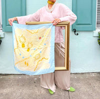 Kb'S Canvas - Women's Le Jewel Silk Scarf