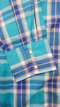 Wrangler - Men's Western Wear Classic Fit Shirt - Plus