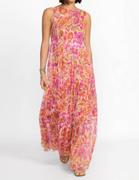 Johnny Was - LORAN TIERED MAXI DRESS