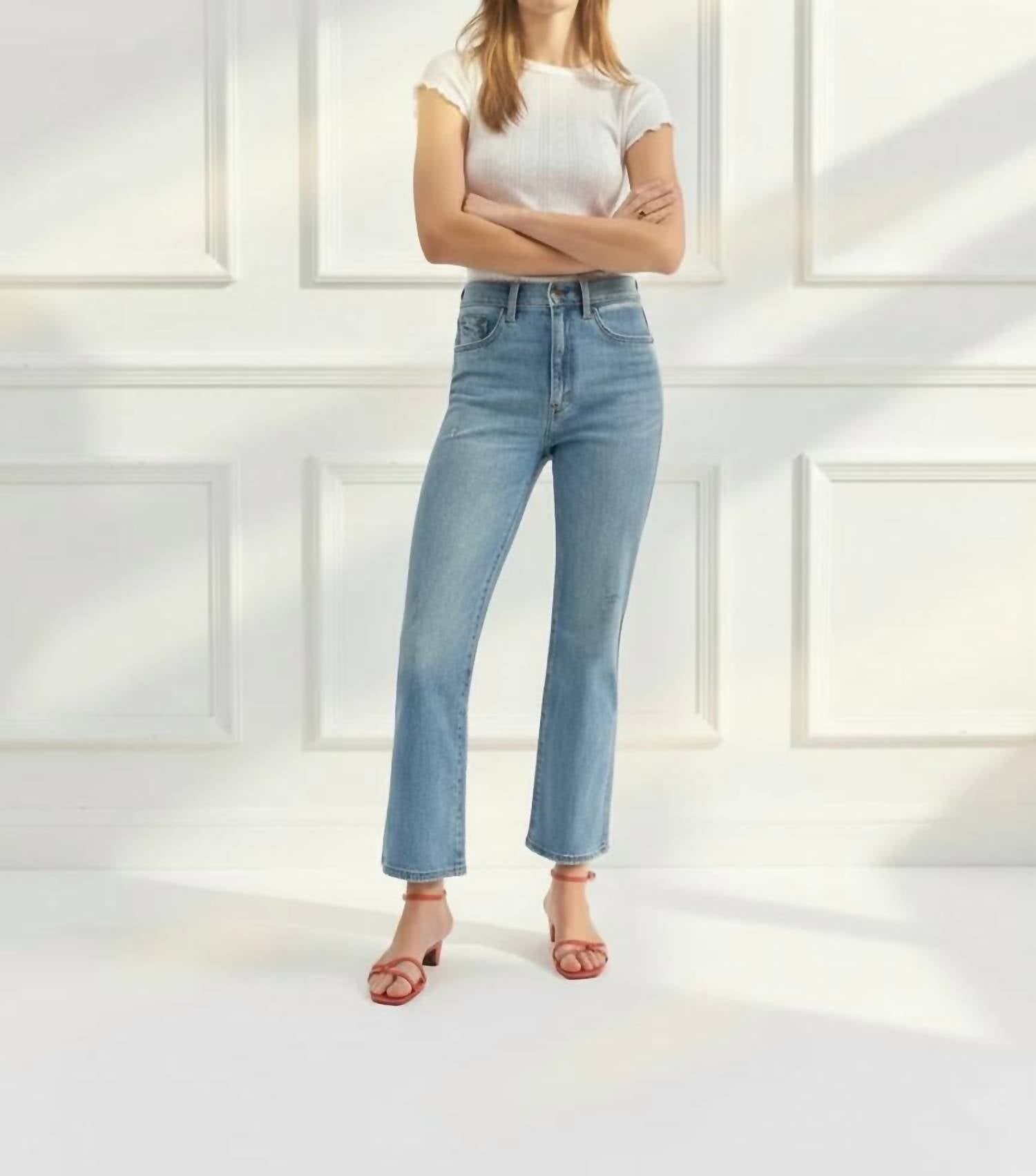 Daze - Soho High Rise Ankle Flare Jeans