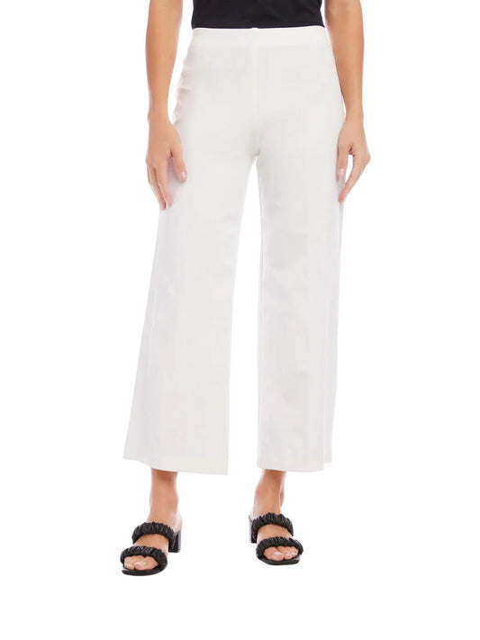 Fifteen Twenty - Wide Leg Cropped Pants