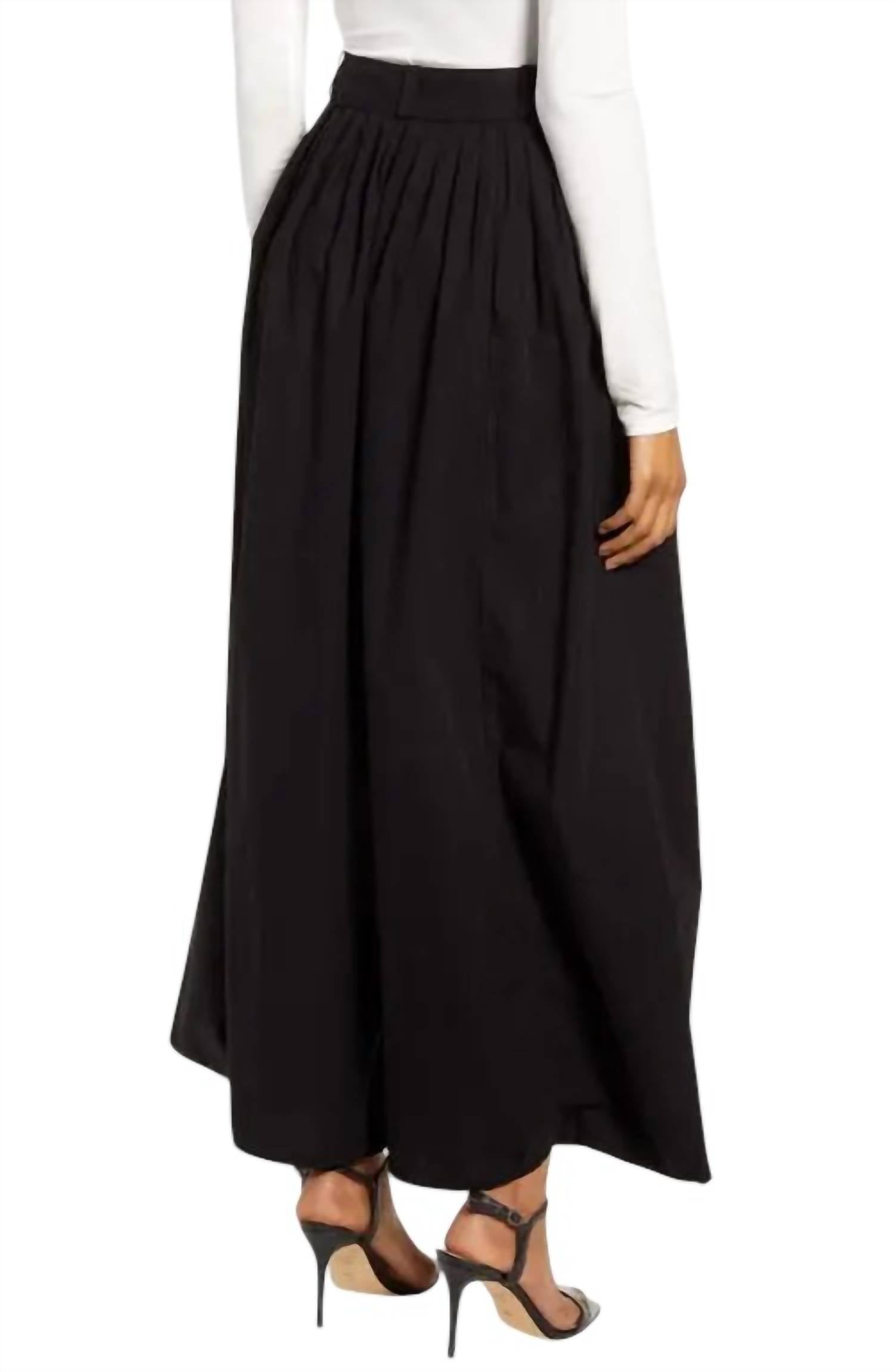 Ag Jeans - Hadley High Waist Pleated Culotte Pants