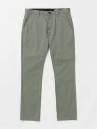 VOLCOM Men's Frickin Slim Stretch Pants in agave - men's pants