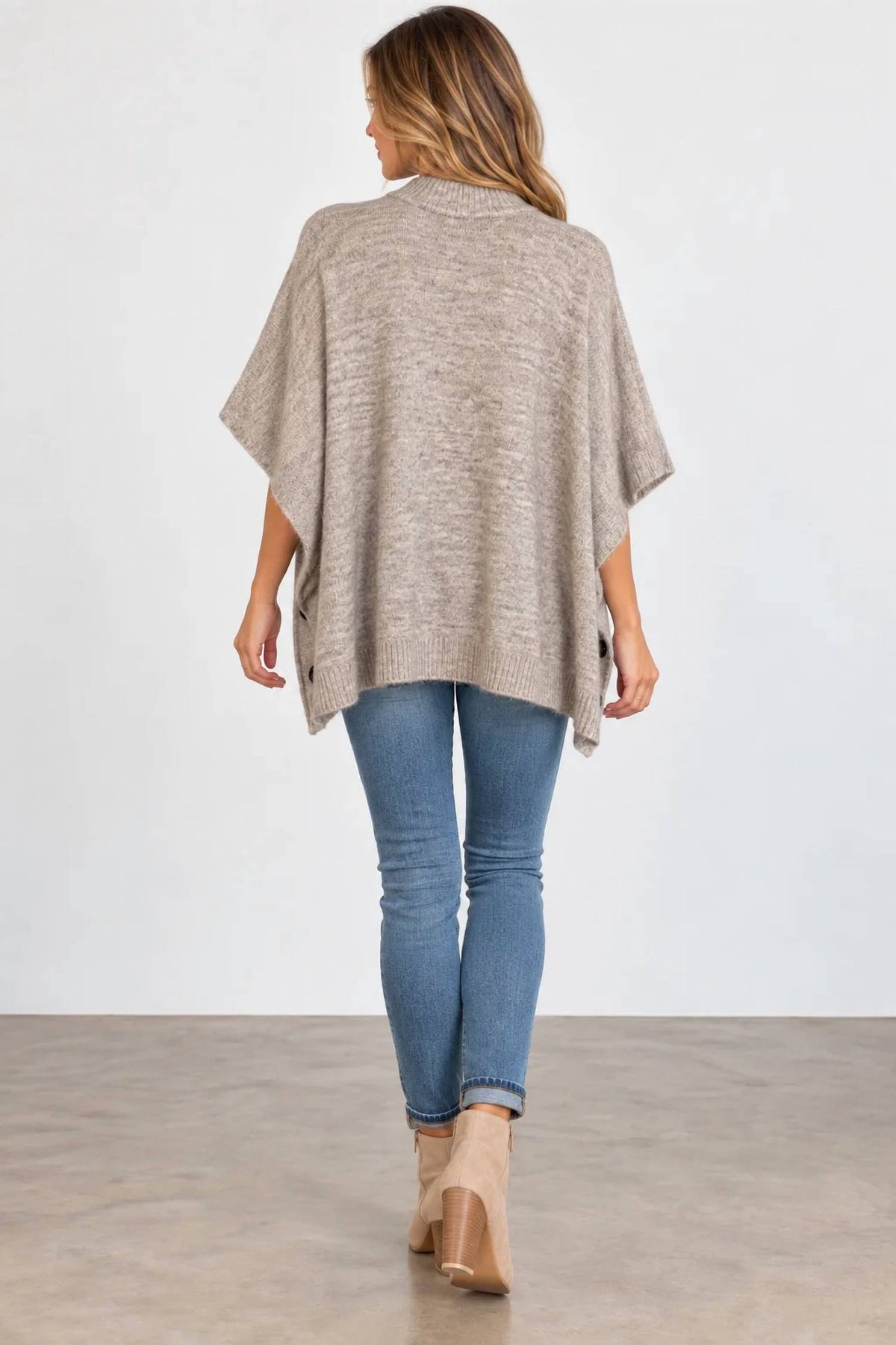 Btx - Cozy Knit Poncho