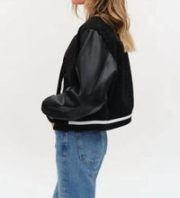 Six/Fifty - York Shearling Bomber Jacket