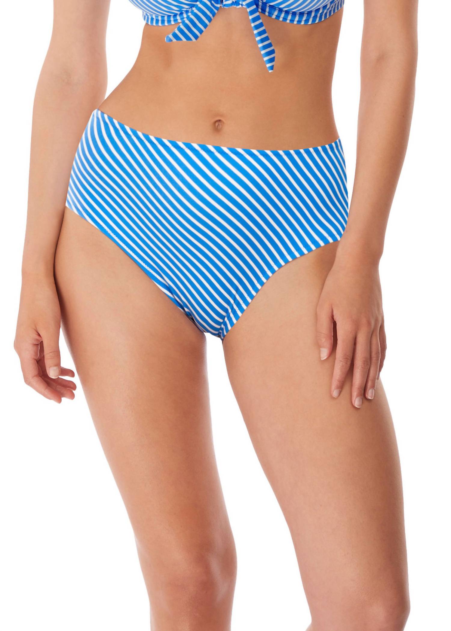Freya - Beach Hut High-waisted Bikini Bottoms