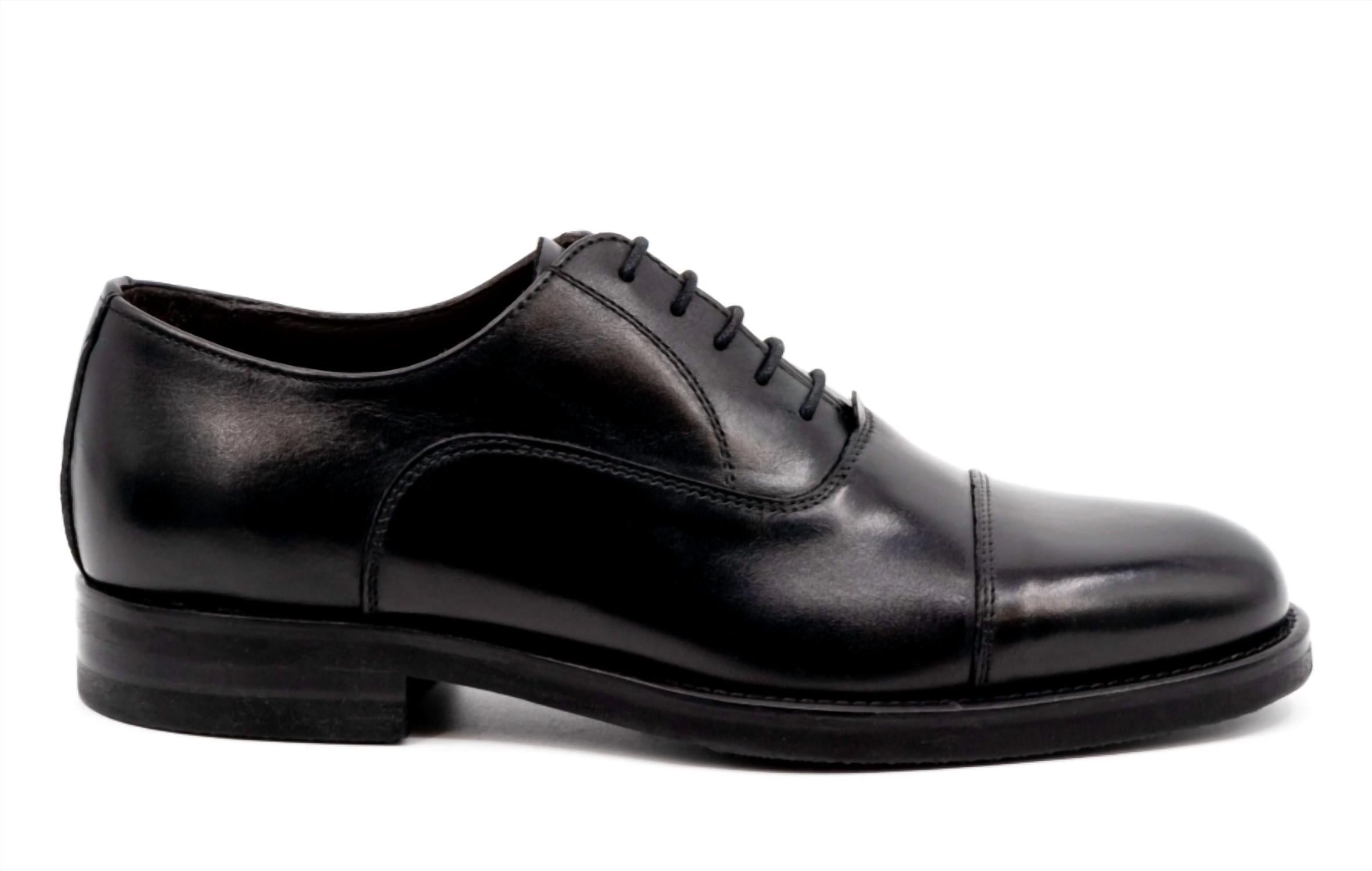 Martin Dingman - MEN'S CAMPANIA ITALIAN CALF LEATHER CAP TOE SHOE