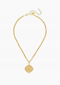 Susan Shaw - Women's Compass Rope Chain Necklace