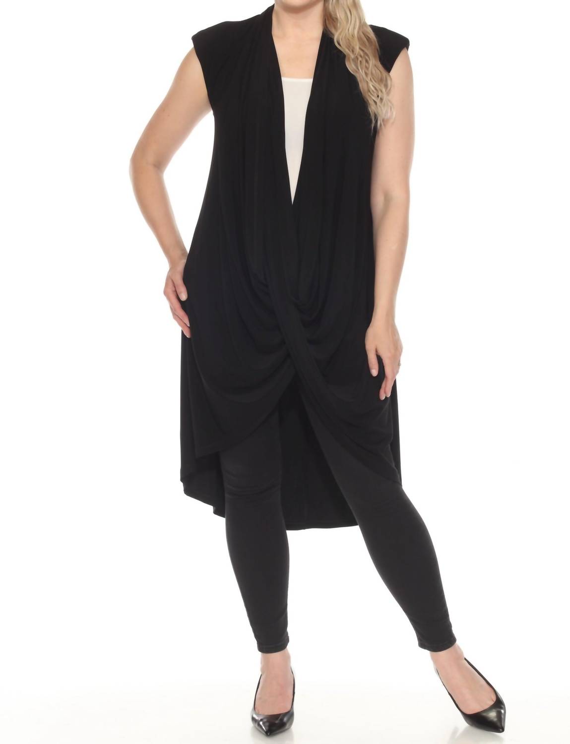 Joseph Ribkoff - Cap Sleeve Longline Cover Up