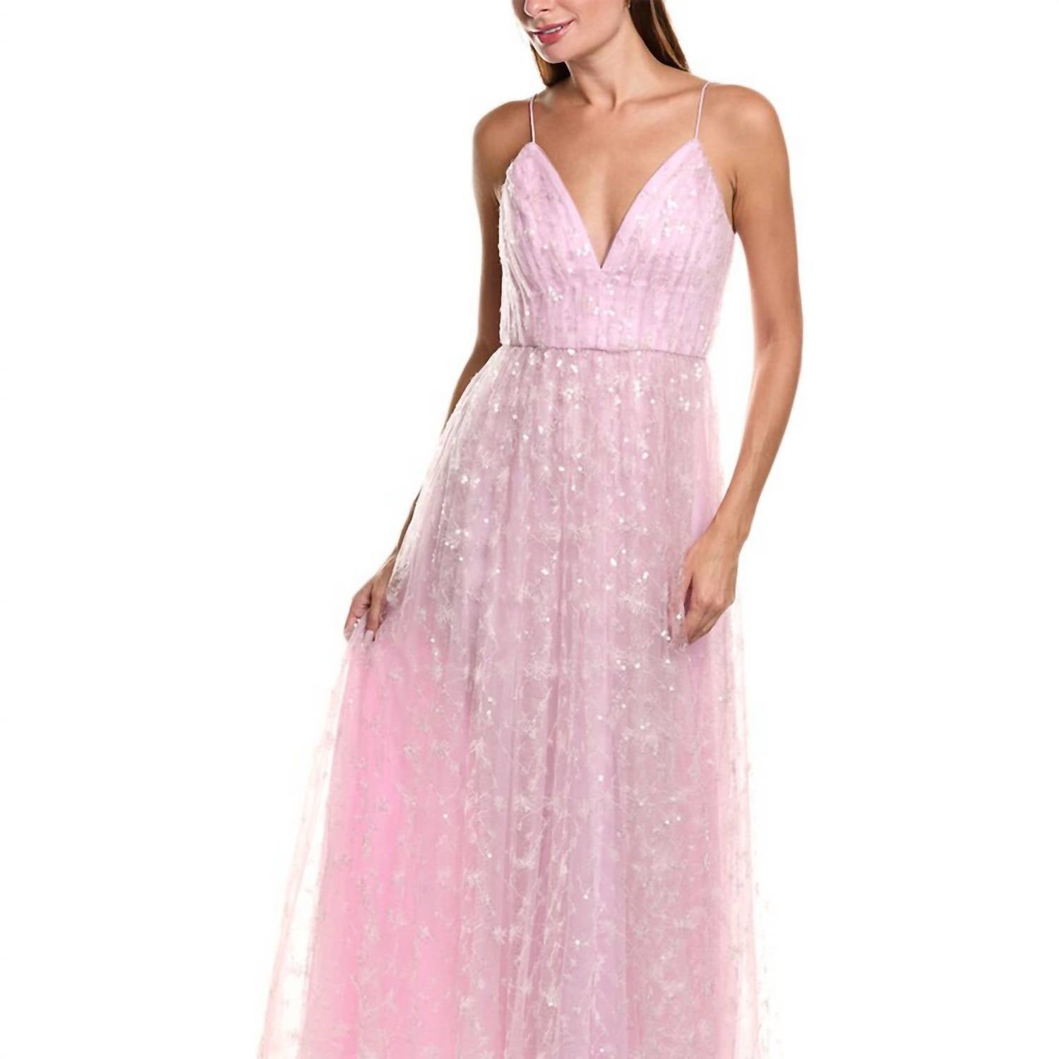 Ml Monique Lhuillier - Women's Layla Lace Long Dress