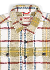 Iron & Resin Men's Turlock Shirt in green - men's shirt - alternate view