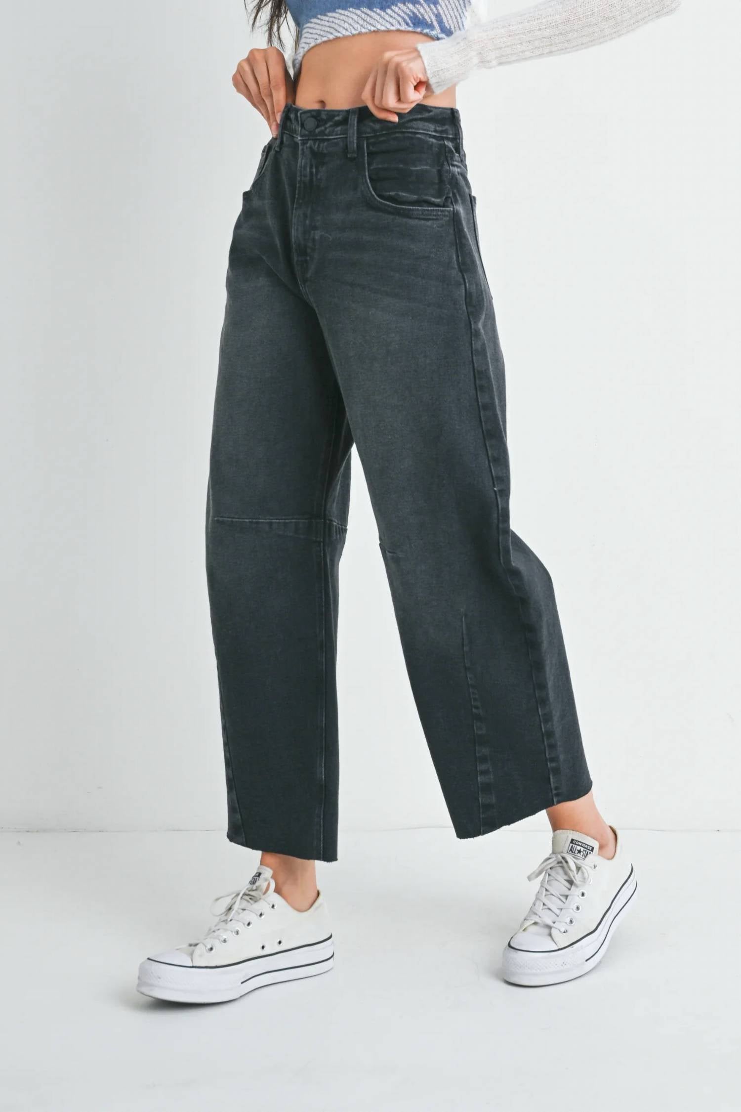 Just Black Denim - Billie Barrel Leg Jeans