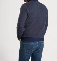 Peter Millar - Breaker Birdseye Quarter-zip Sweater