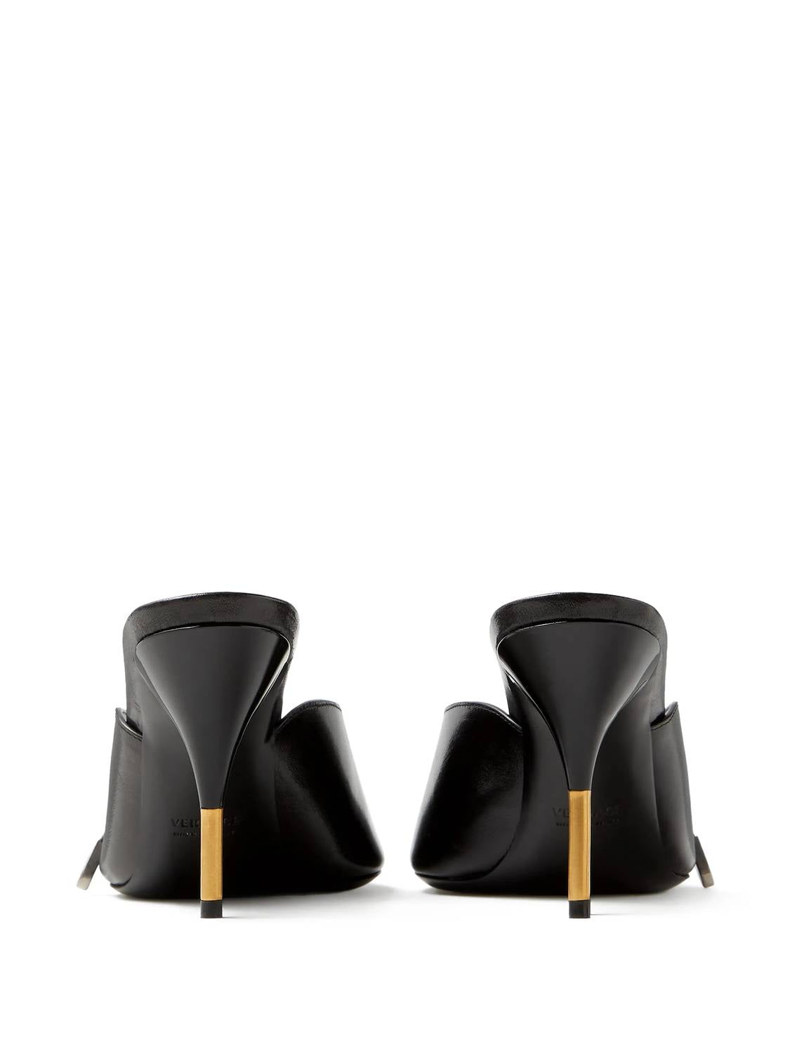Versace - Women's Nyx Leather Mules
