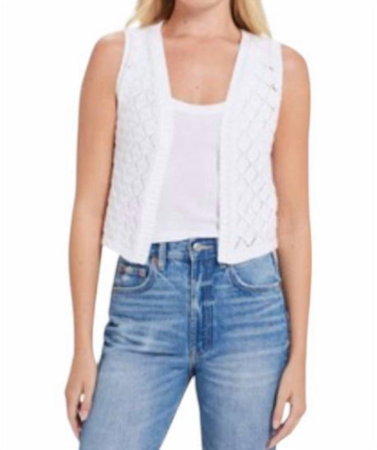 Goldie - Aubrey Diamond Knit Vest