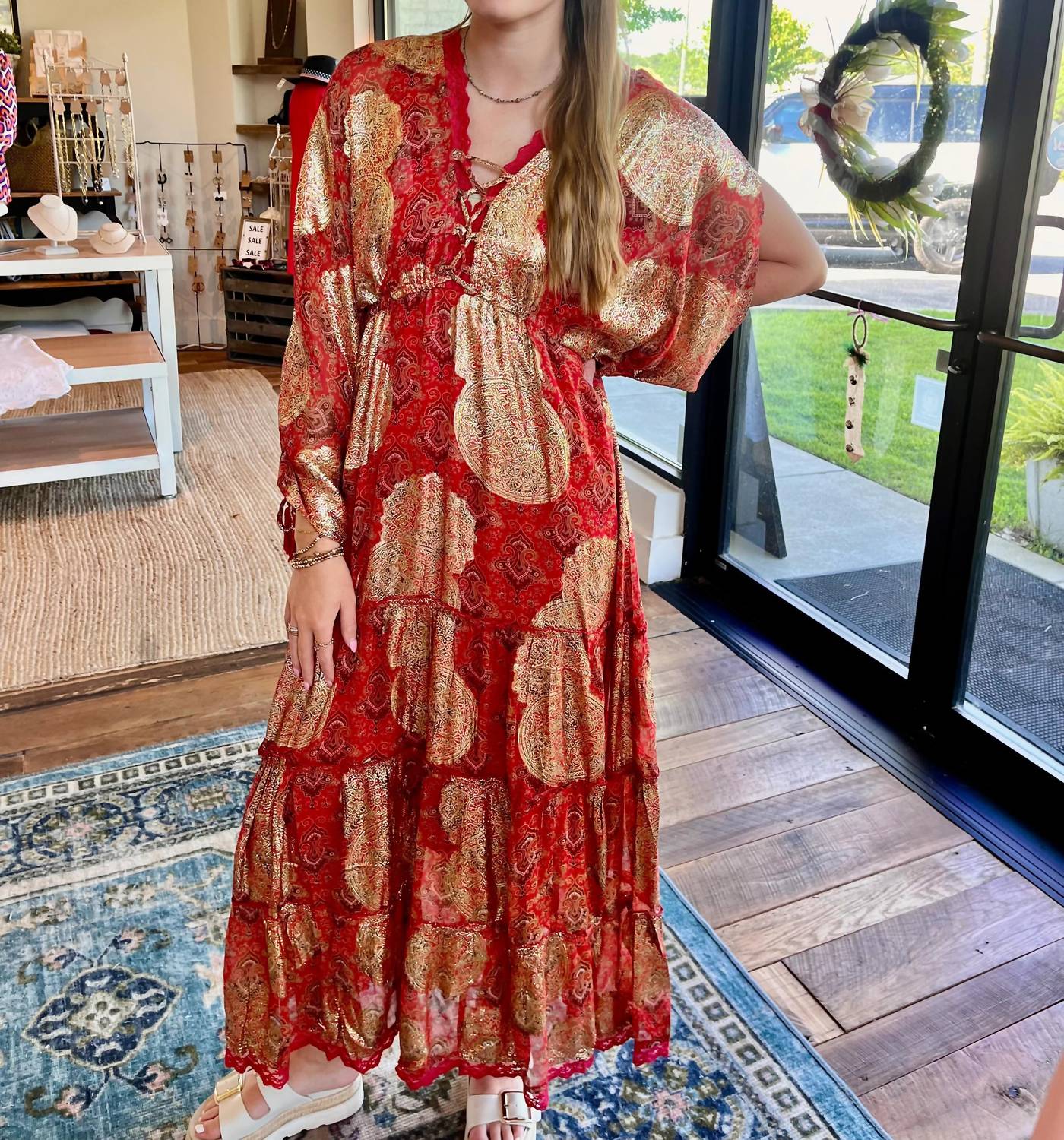 America & Beyond - Women's Reversible Maxi Dress