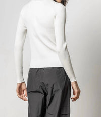 Lilla P - Polo Collar Henley Sweater