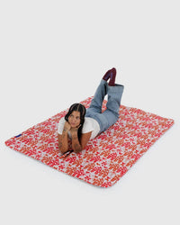 Baggu - Quilted Ripstop Puffy Picnic Blanket