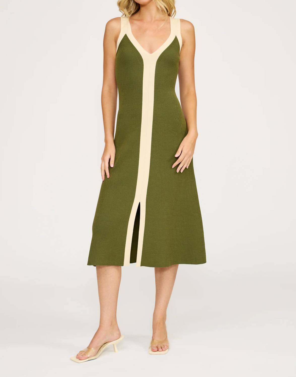 Lucy Paris - Grove Knit Midi Dress