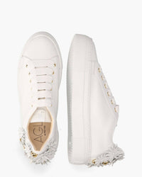 AGL Women's Daisy Sneaker in white floral - women's sneaker - view 5