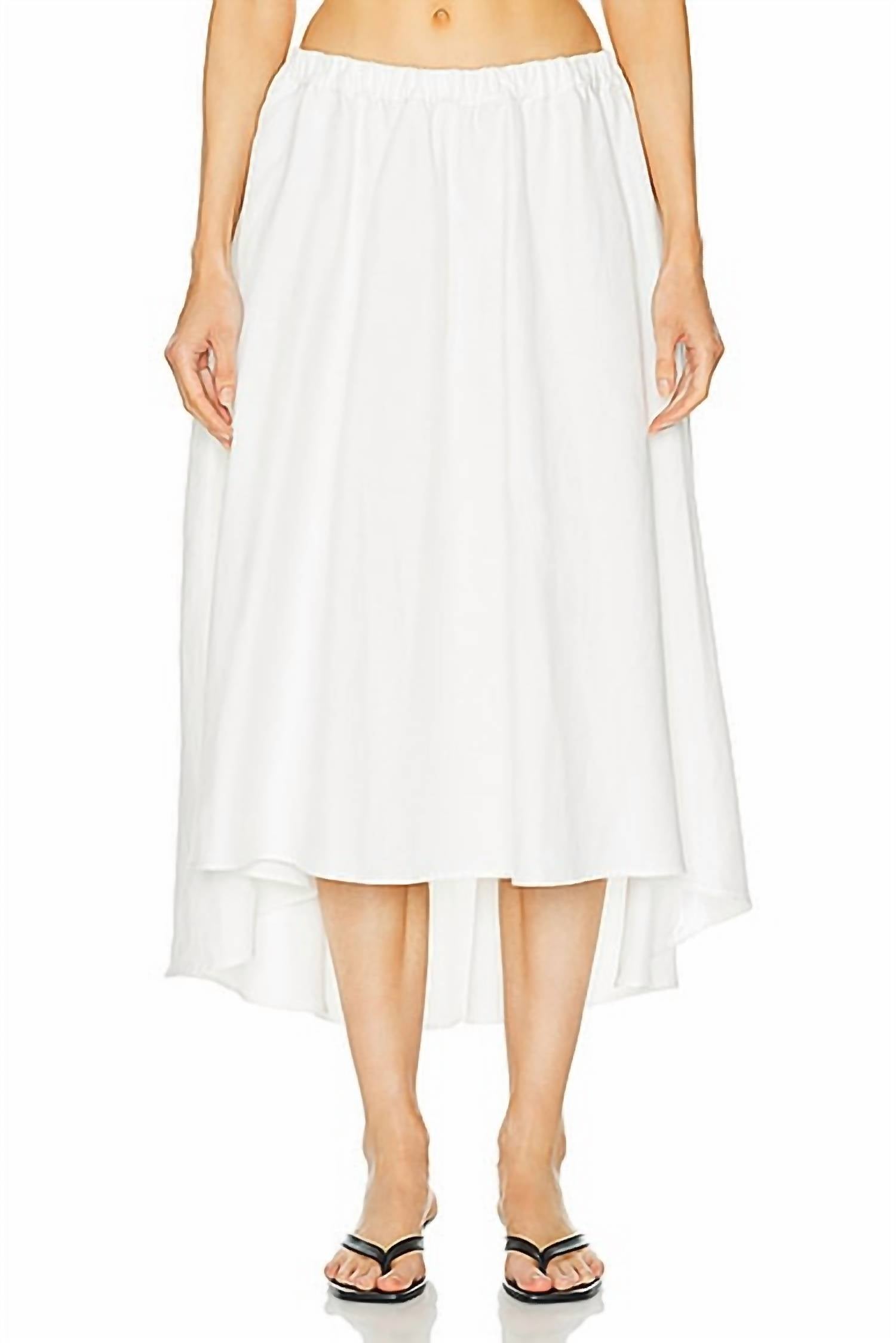 Enza Costa - Women's Twill Circle Skirt
