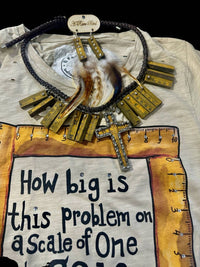 A Rare Bird - How Big Is This Problem Tattered Shirt