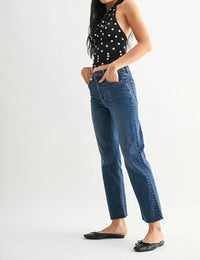 Jbd. - Scissor Hem Straight Jean