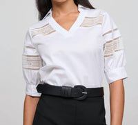 Hinson Wu - Ricki Elbow Sleeve Shirt
