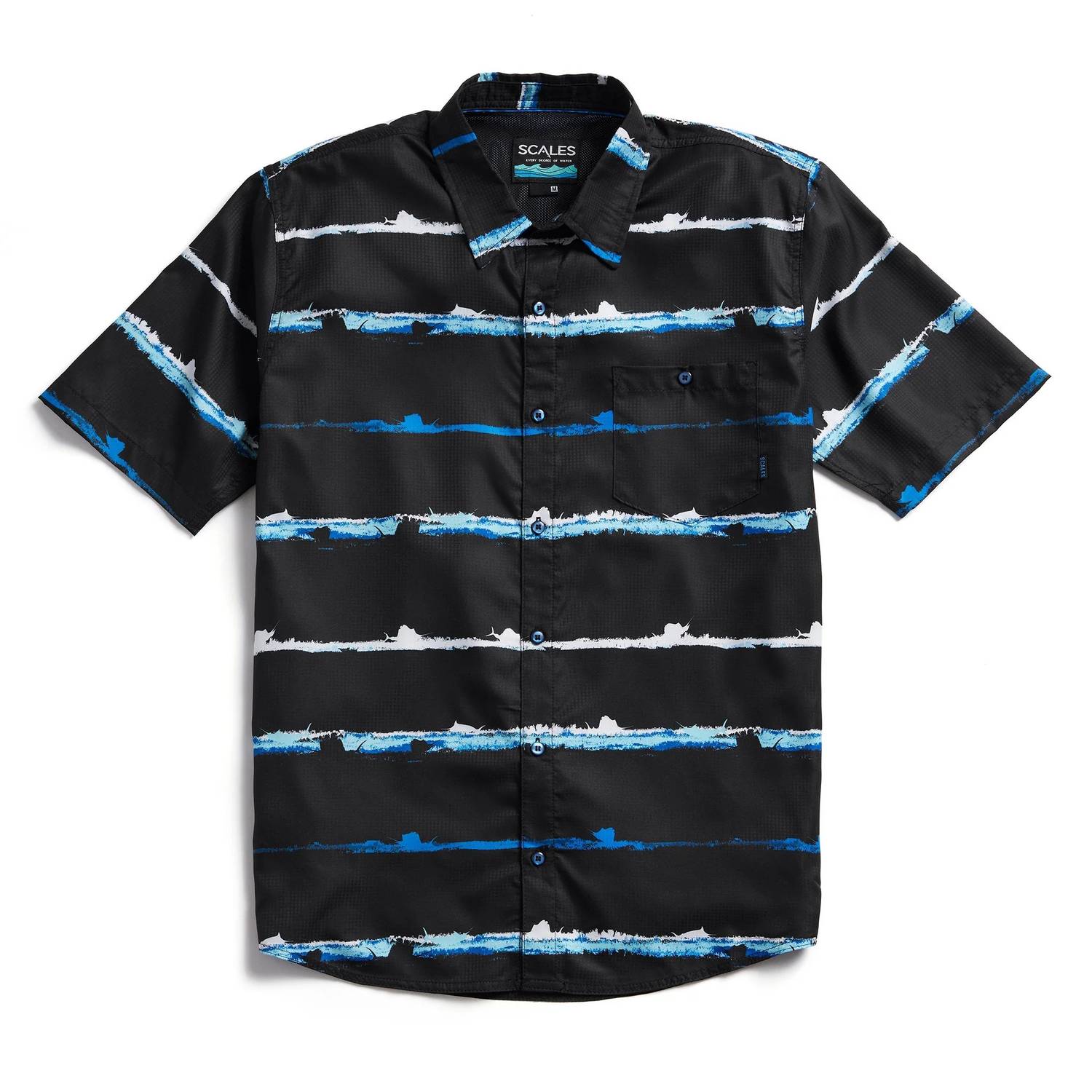 Scales - Men's Striker Stripes Button Down Shirt